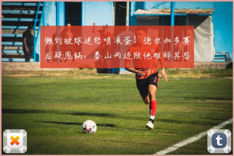 懒到被球迷怒喷滚蛋！德尔加多赛后疑甩锅，泰山两连败他难辞其咎_比赛_防守_进攻